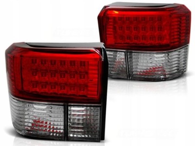 Лампи світлодіодний vw t4 bus 90-3/03 red white led фото №1