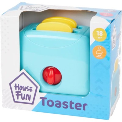 Toster zabawka dla dzieci z wyskakującymi tostami