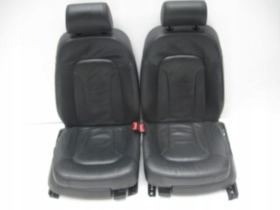 Сидіння сидіння перед задня заднє сидіння audi q7 4l0 чорні фото №1