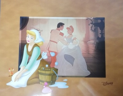 Grafika plakat Laminat 40x50cm Disney - Kopciuszek