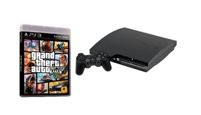 Konsola Sony Playstation 3 Slim 320 GB GTA V