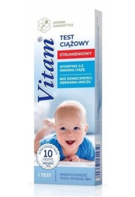 Vitam Test Ciążowy Strumieniowy 1szt