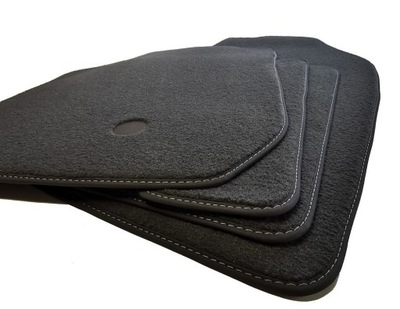 ALFOMBRILLAS DE FELPA PARA MERCEDES C CLASE 190 W201 (1982-1993) GRAFITO PRESTIGE  