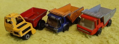 Matchbox 1975 - 1982r 3 modele Superfast Budowlane