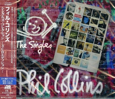 {{{ PHIL COLLINS - THE SINGLES (3 CD) - Japan