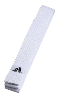 Pas Karate Taekwondo Judo Adidas biały 200 cm