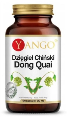 YANGO Dong Quai Dzięgiel Chiński 100 Kapsułek