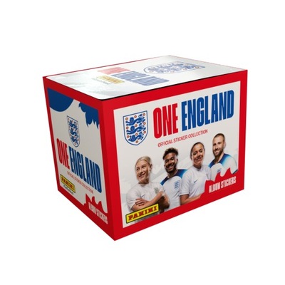 Panini One England Box 50 Saszetki 250 Naklejki