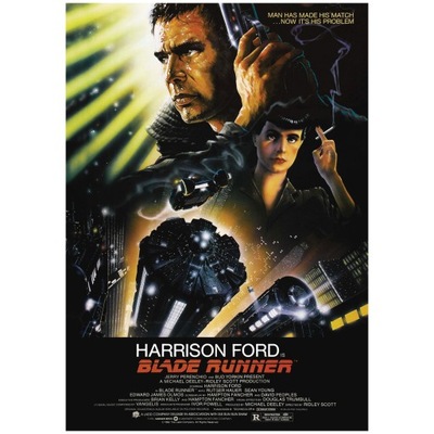 Plakat Łowca Androidów Blade Runner Harrison Ford