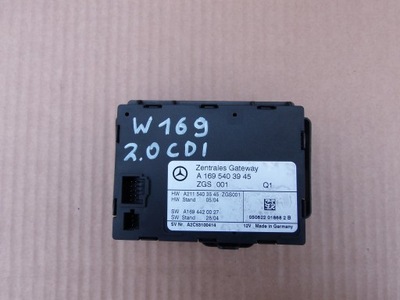 MODULIS GATEWAY A1695403945 MERCEDES A KLASĖ W169 EUROPA 2.0 CDI 