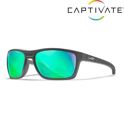 Okulary Wiley X KINGPIN Captivate Green Mirror Matte Graphite Frame