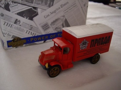 Matchbox Yesteryear MACK AC 'PRAVDA' UNIKAT 1930r.