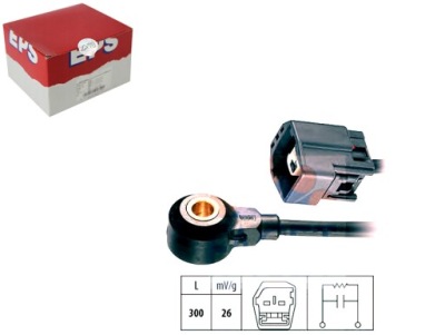 Датчик spalania детонационный land rover freelander 2 фото №1