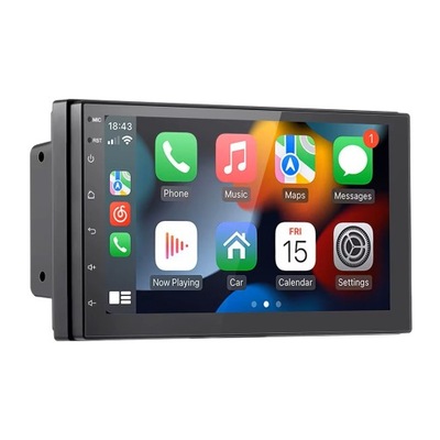 RADIO SAMOCHODOWE 2 DIN HiFi ANDROID CARPLAY RDS GPS WIFI USB 2GB/32GB 7"