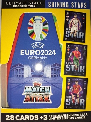 MINIPUSZKA UEFA EURO 2024 GERMANY SHINING STARS