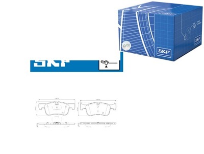 PADS BRAKE BMW 1 1 F20 2 SKF  