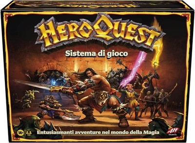 Avalon Hill HeroQuest Sistema do gioco j. włoski