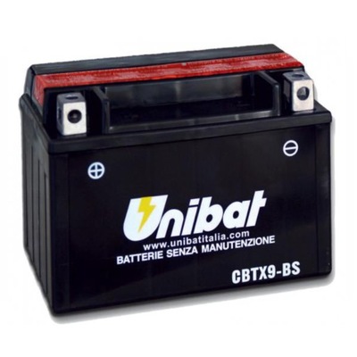 BATERÍA UNIBAT MF AGM 12V 8AH 120A L+  