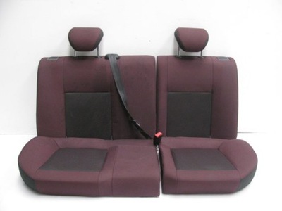 Seat ibiza 6j lift 2013-2015 заднее сиденье задняя kpl фото №1