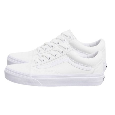 VANS OLD SKOOL BIAŁE BUTY SPORTOWE TRAMPKI 43 28CM