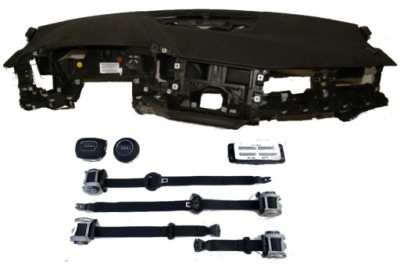 Audi a1 82a панель приладів консоль подушки безпеки ремені комплект фото №1