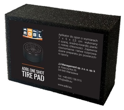 ADBL ONE SHOT TIRE PAD (APLIKATOR DO OPON)