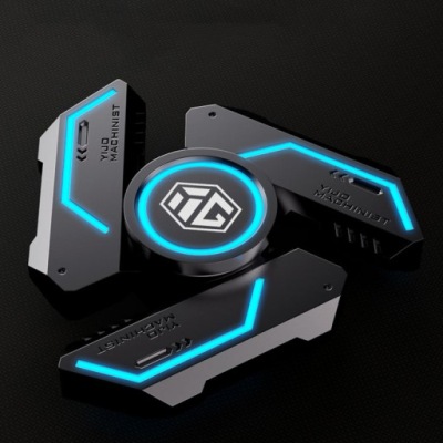 Luminous Fidget Spinners stop metali