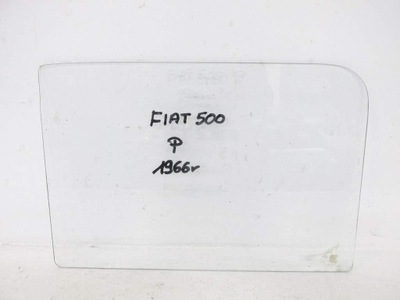 Стекло дверь правый перед fiat 500 1965-1975 фото №1