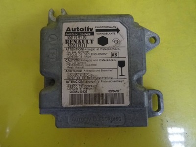 Модуль датчик подушка безопасности renault kangoo 550760100 8200112111 nr281 фото №1