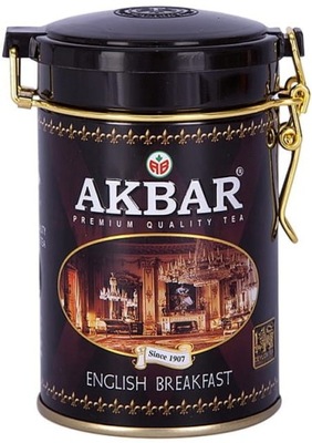 Akbar Tea English Breakfast 100g liść puszka