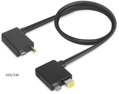 Kabel Lenovo Thunderbolt 3 Cable 0.6m 03X7540 USB C Slim do 40AN P51