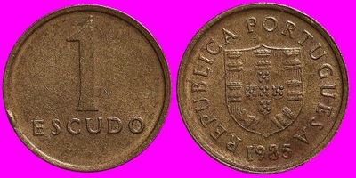 Portugalia 1 eskudo 1985 r L122