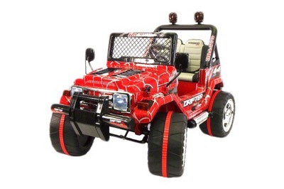 MEGA JEEP DRIFFTER EXCLUSIVE DLA 2 DZIECI, WOLNY S