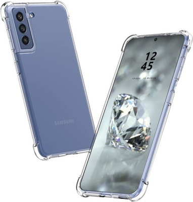 ETUI DO SAMSUNG S21 FE PANCERNE PRZEŹROCZYSTE CASE