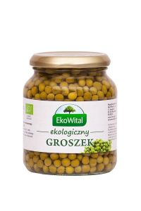 EKO WITAL Groszek zielony w zalewie (350g) - BIO