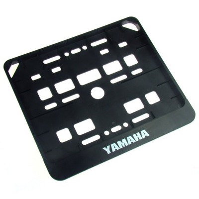 CUADRO TABLAS REJESTRACYJNEJ YAMAHA 190X150 NEGRA  