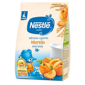 NESTLE KASZKA MLECZNO-RYŻOWA MORELA PO 4 MIESIĄCU