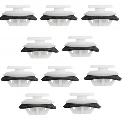 Mazda 6 rx-8 клипсы крепления накладки порога 10sztuk фото №1