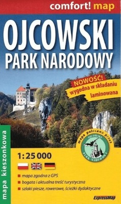Ojcowski Park Narodowy Comfort! map 1:25 000