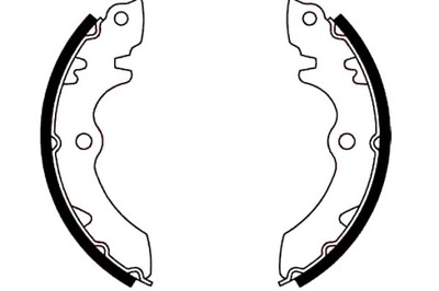 Trw тормозные колодки тормозные kpl. задняя suzuki alto 0.8 06. фото №1