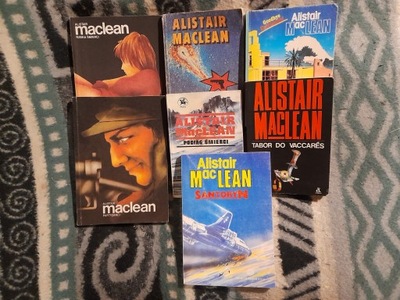 Zestaw Alistair MacLean x 7