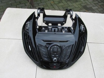 Панель радіо чорний блиск b-max 2013 rok фото №1