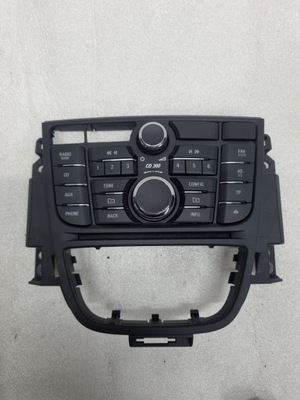 Панель средний радио opel astra j 13346049 фото №1