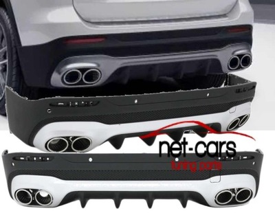 Дифузор спойлер насадка mercedes glb x247 amg 45 c фото №1