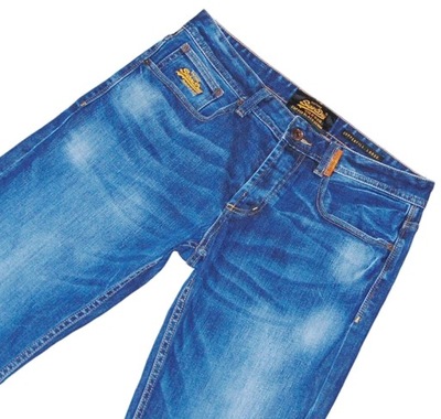 SUPERDRY 'COPPERFILL LOOSE' MĘSKIE JEANSY 32/34