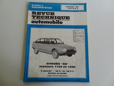 CITROEN GS BOOK REPAIR I OPISOW  