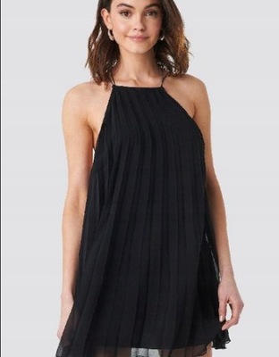 NA-KD SUKIENKA PLISOWANA TRAPEZOWA