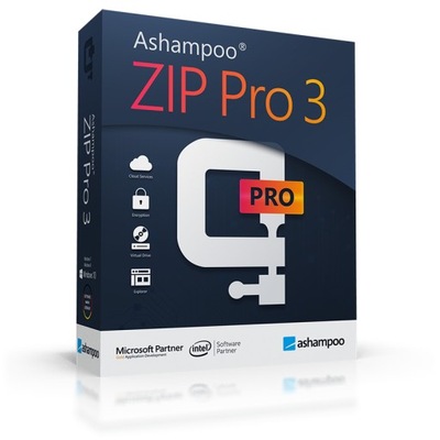 Program do zarządzania plikami Zip Pro 3 Ashampoo
