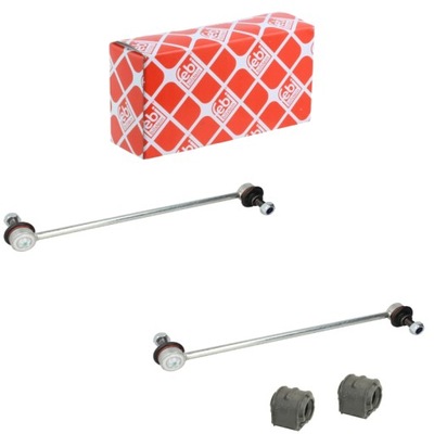 З'єднувачі стабілізатора перед + гумки ford focus c-max focus mk2 фото №1