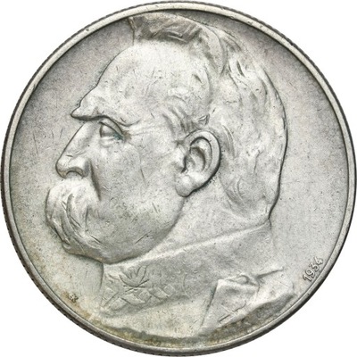 5 złotych 1934 Piłsudski - Strzelecki - PIĘKNY